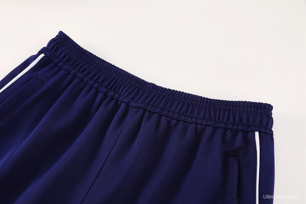 2025 Adidas Navy Full Zipper Jacket + Long Pants