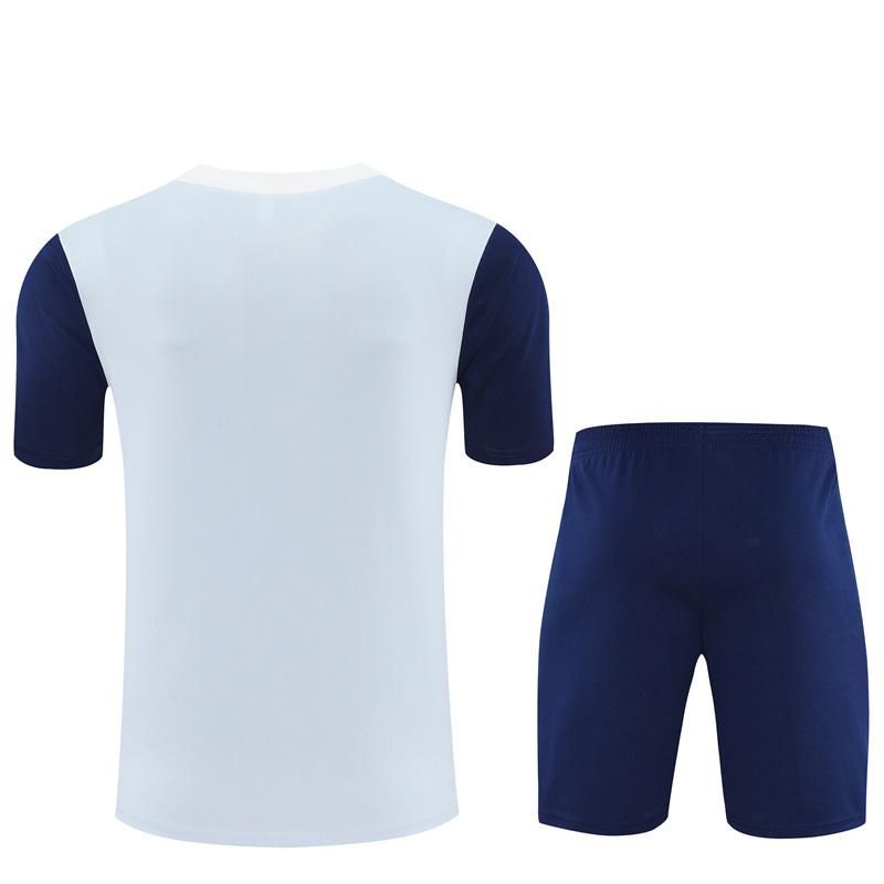 25/26 Tottenham Hotspur Grey with XS Short Sleeve+Soccer Shorts