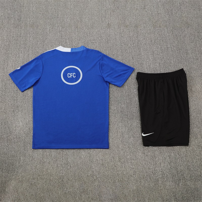 25/26 Chelsea Blue T90 with XS Short Sleeve+Soccer Shorts