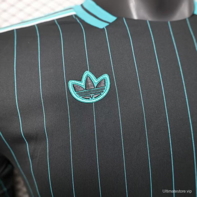 Player Version 25/26 Liverpool Black Adidas Original Casual Jersey