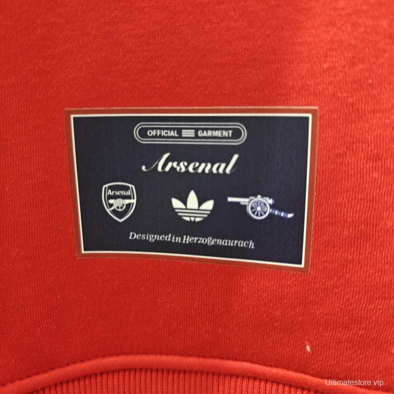 25/26 Liverpool Embroidered LogoHoodie 7 Colors
