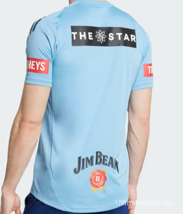 2026 NSW Blues Sky Blue to Navy Blue Gradient with Diamond Pattern Women's Jersey