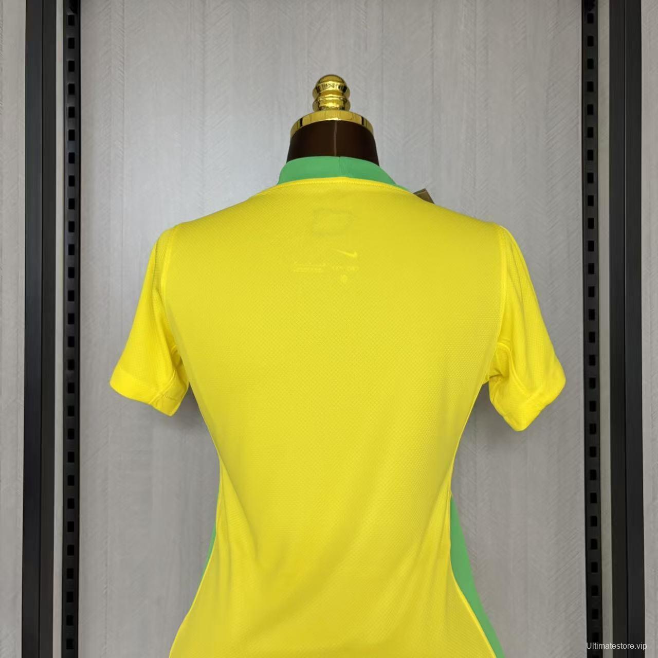 25/26 Women Brazil Home Jersey