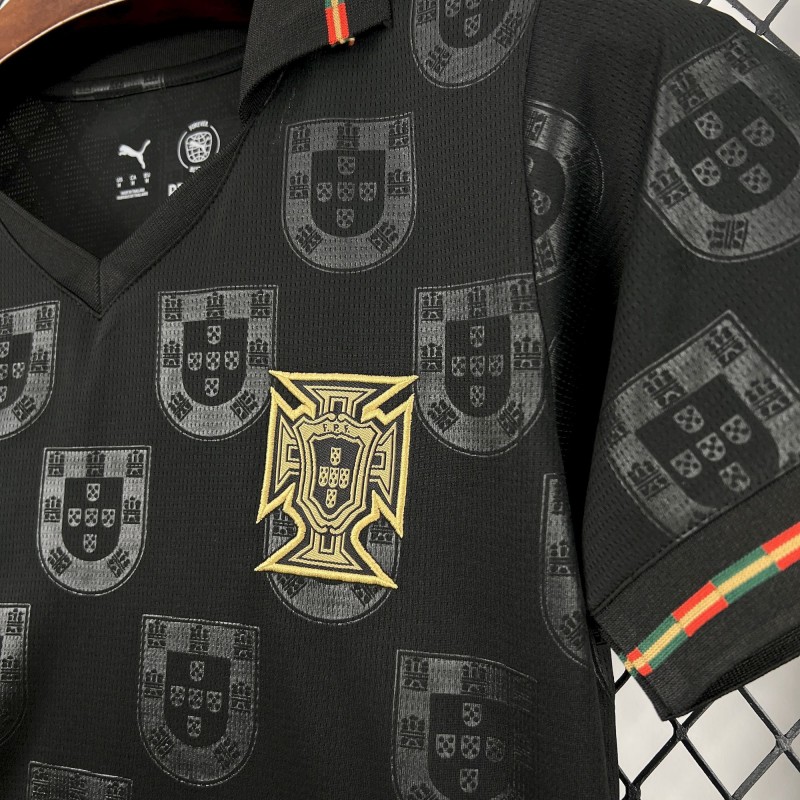 2026 Womens Portugal Black Special Jersey