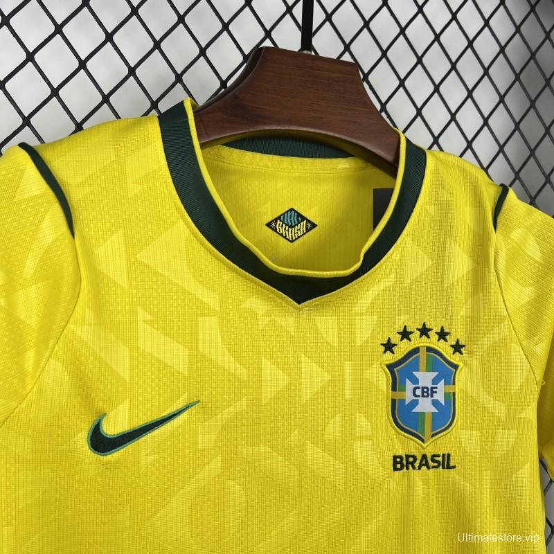 2026 Kids Brazil World Cup Home Kit