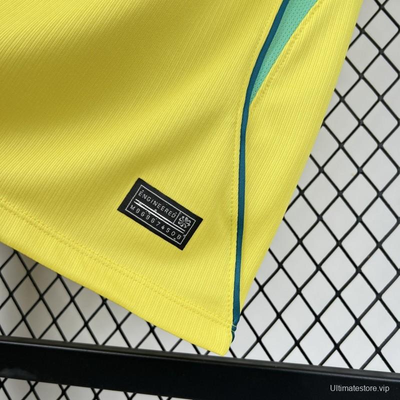 2026 Mens Brazil World Cup Home Jersey