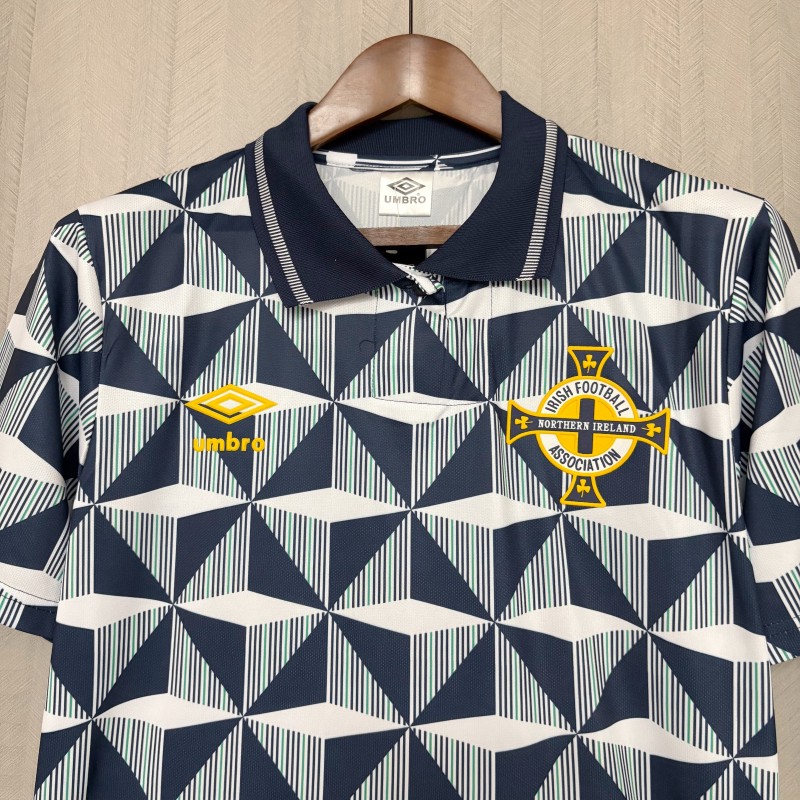 1990 Retro Northern Ireland Away Jersey