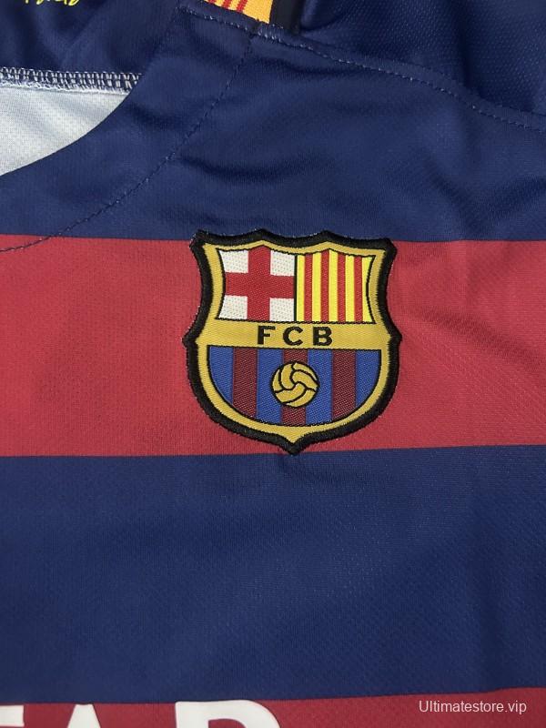 Retro Kids 15/16 FC Barcelona Home Jersey