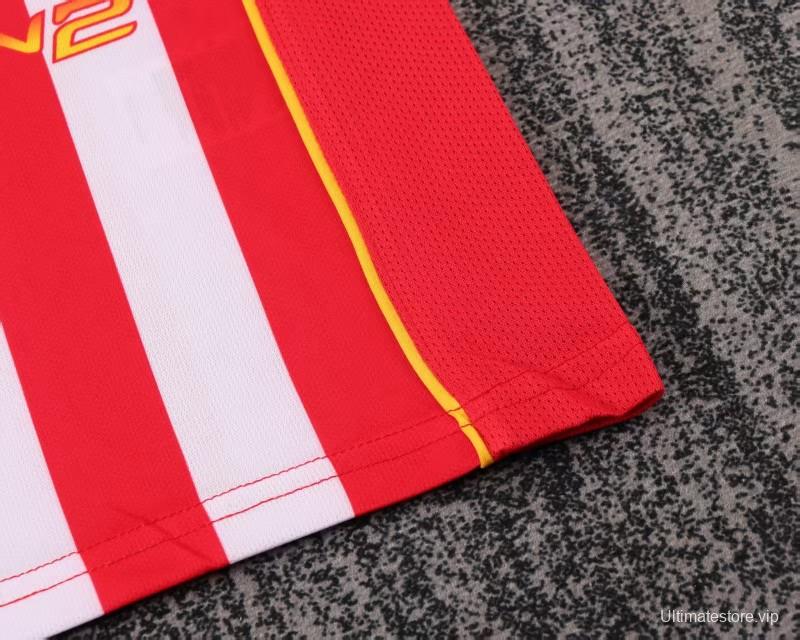 Retro Kids 04/05 Atletico Madrid Home Jersey