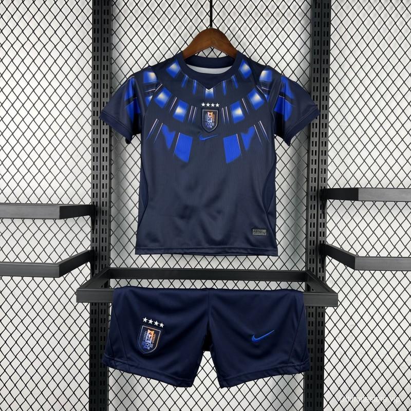 2026 Kids Uruguay World Cup Away Kit