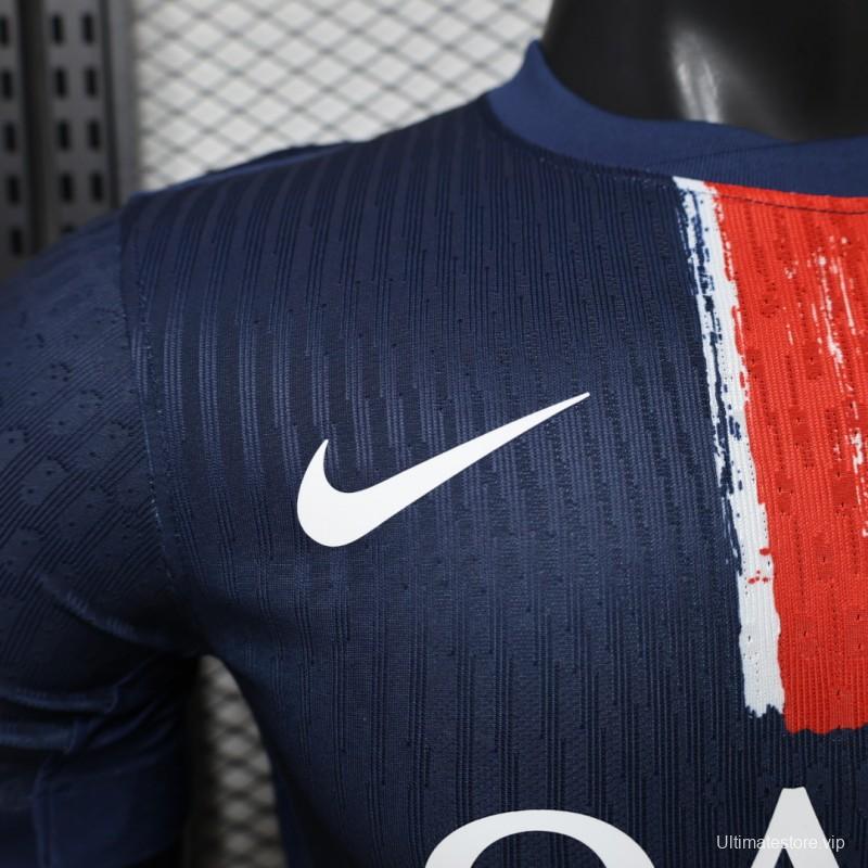 Player Version 24/25 Paris Saint-Germain Home Double Star Jersey