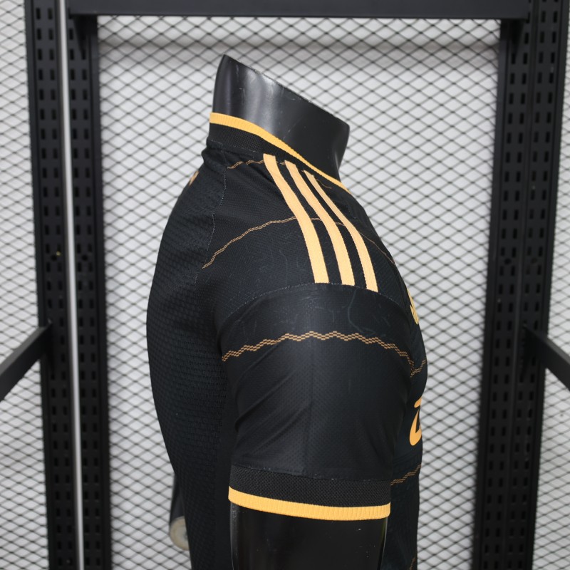Player Version 26/27 Ajax Black Gold Away Jersey
