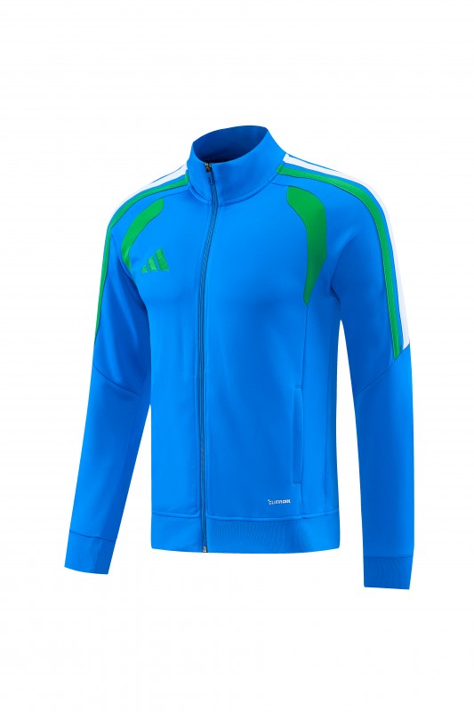 26/27 Air Jordan  Bright Blue Full Zipper Jacket + Long Pants