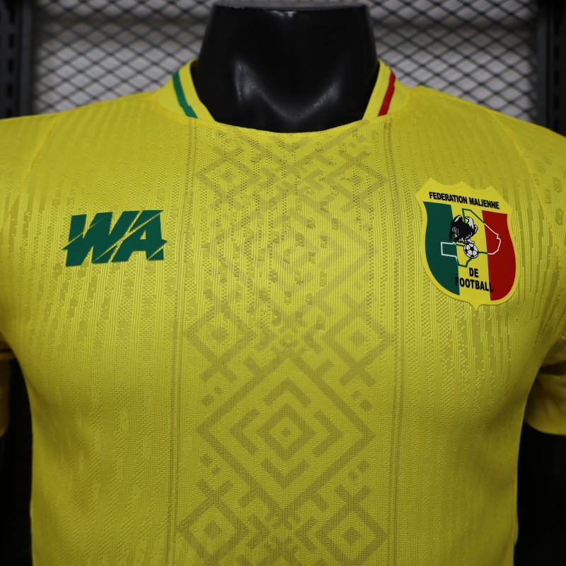 Player Version 26/27 Mali Away Yellow Jersey