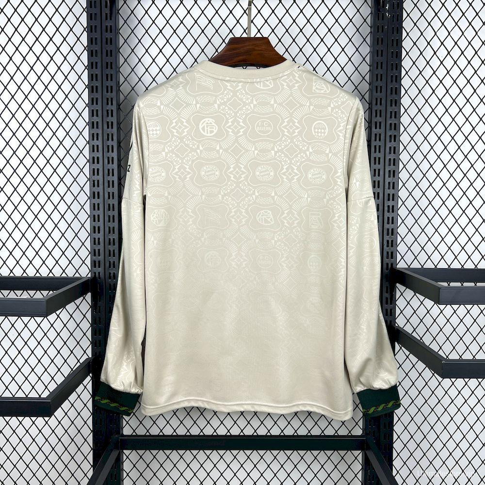 2025/26 Mens Bayern Munich Oktoberfest Long Sleeve Jersey