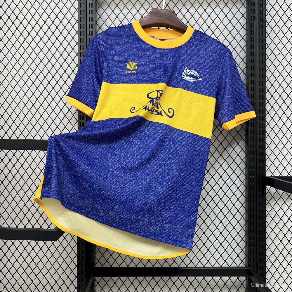 2000/01 Retro Deportivo Alaves Champions League Final Jersey