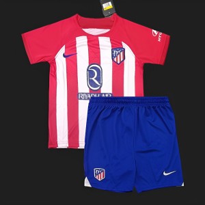 23/24 Kids Atletico Madrid Home Jersey