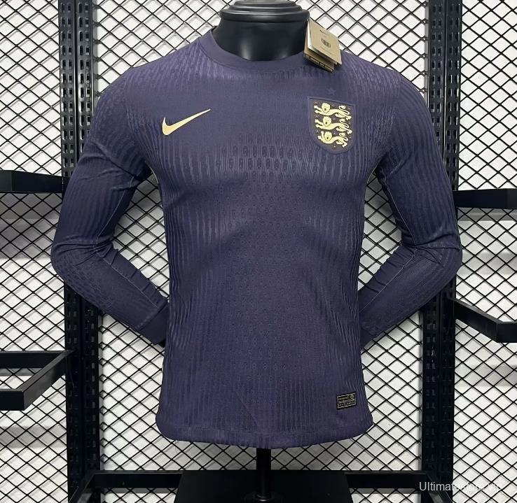 Player Version 2024 England Away Long Sleeve