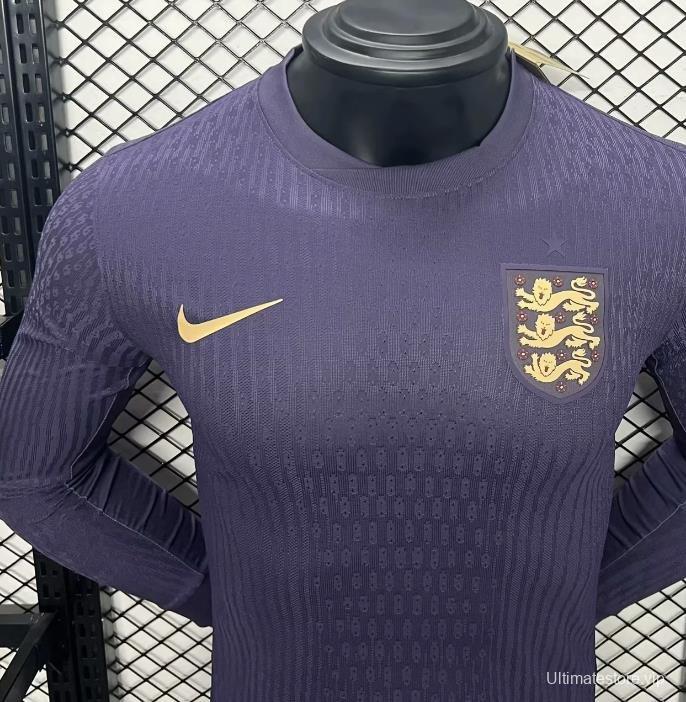 Player Version 2024 England Away Long Sleeve