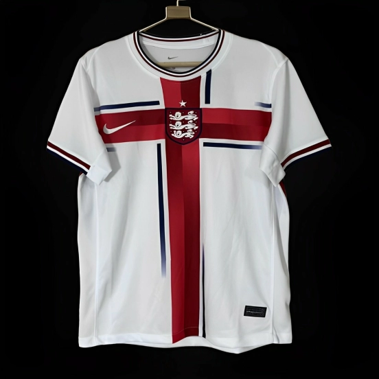 2024 Nike England Home Concept Jersey Design Idea Inspired by Flag