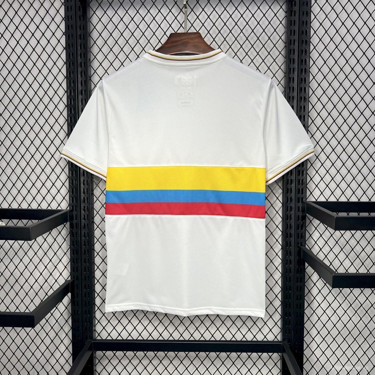 2024 Colombia White 120Th Anniversary Jersey