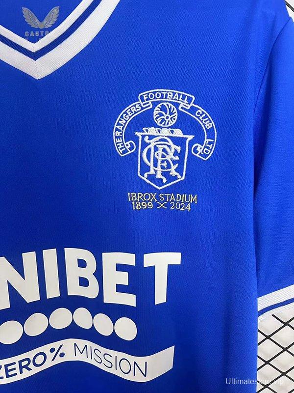 24/25 Glasgow Rangers 125Th Anniversary Jersey