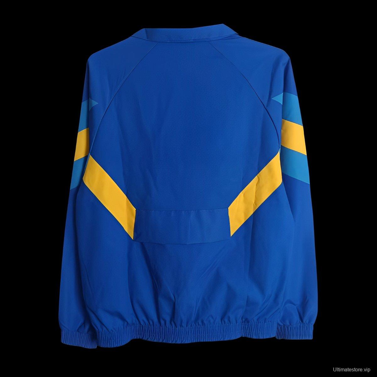 2025 Boca Juniors Blue Windbreaker