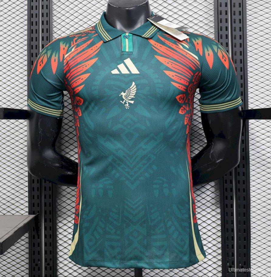 Player Version 2025 Mexico Green Leaked Jersey