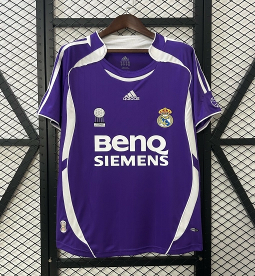 06/07 Retro Real Madrid THIRD Jersey