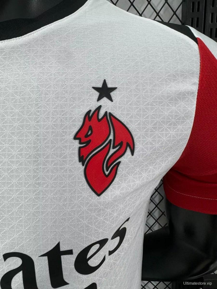 Player Version 25/26 AC Away White Jersey