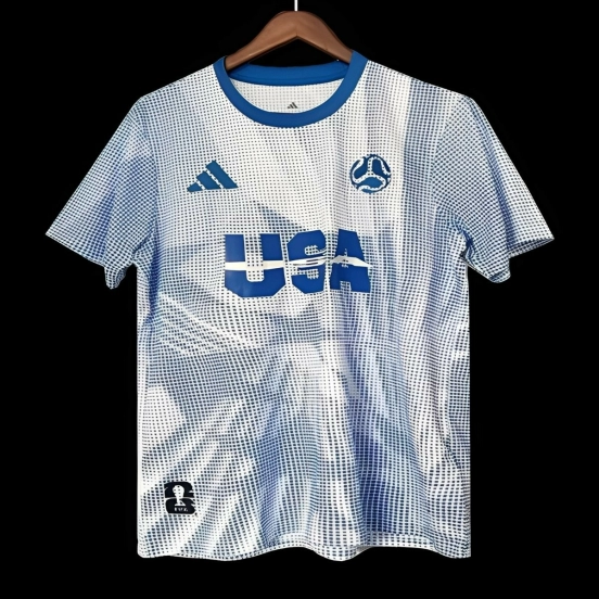 2026 USA Blue/White Pre-Match Jersey