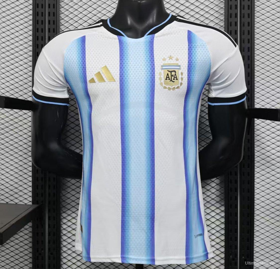 2026 Player Version Mens Argentina World Cup Home Jersey