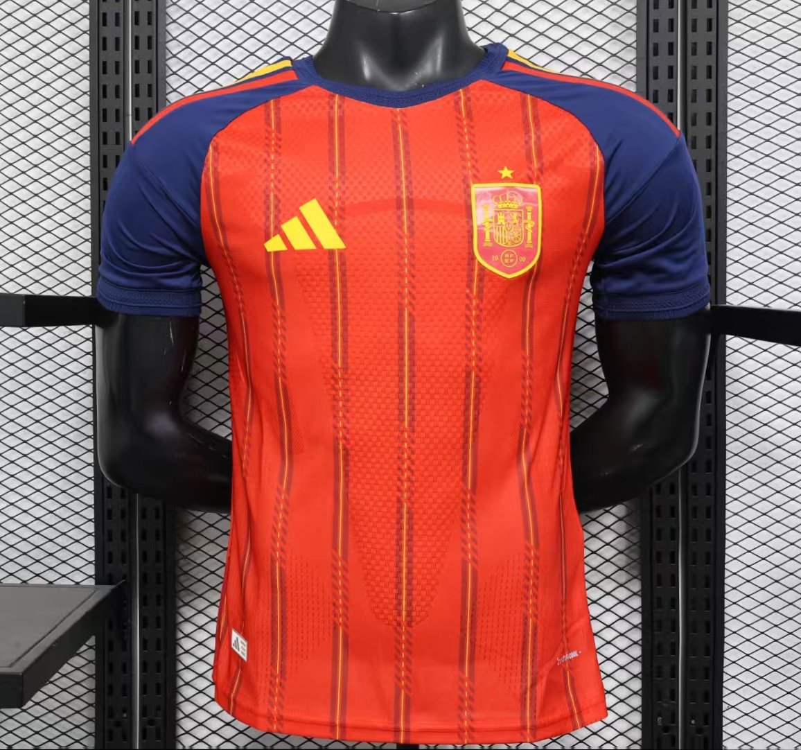 Player Version 2026 Spain Home Jersey
