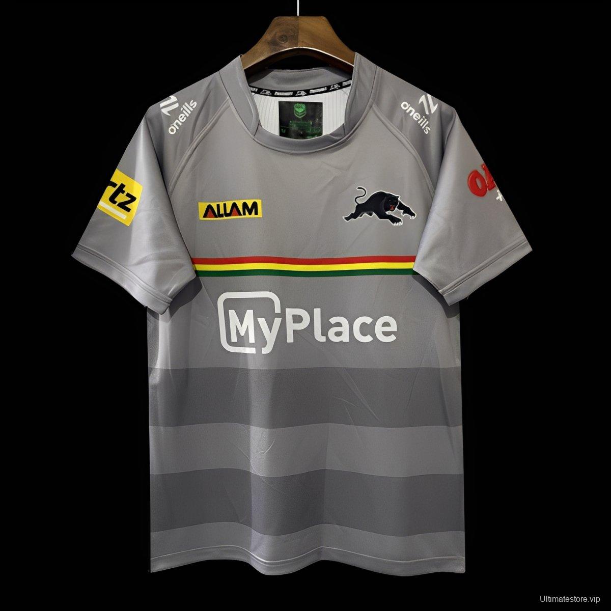 25/26 Hull FC Grey with Rainbow Hoops Heritage Jersey