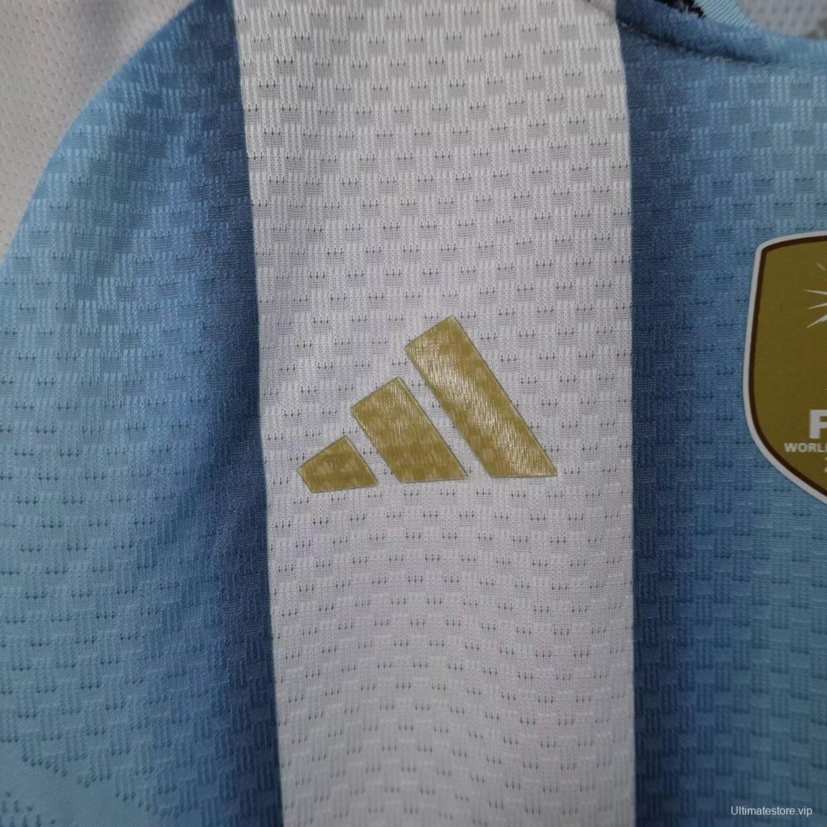 Player Version 2026 Argentina Home Women Jersey