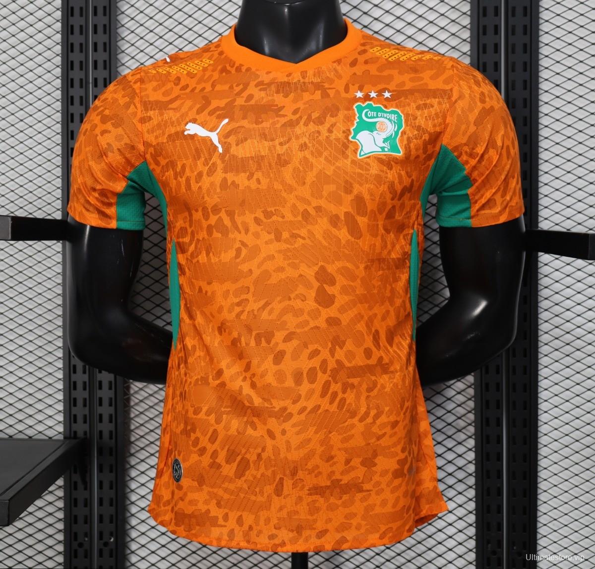 2026 Player Version Ivory Coast Home Jersey