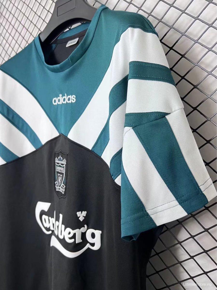 Retro 95/96 Liverpool Adidas Cotton Tee Jersey