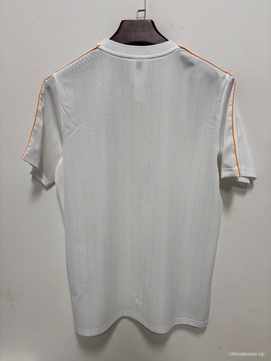 2026 Real Madrid Adidas Terrace Icons White Jersey