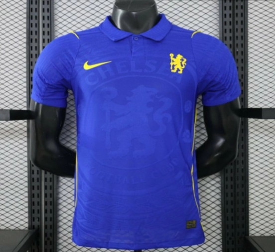 Player Version 26/27 Chelsea FC Royal Blue Polo Collar Home Jersey