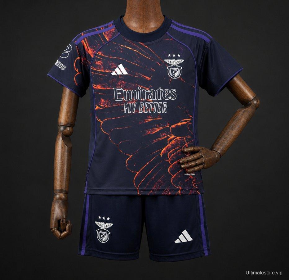 2025/26 Kids Benfica Fourth Kit