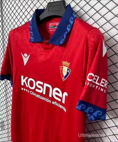 26/27 CA Osa home Red  jersey