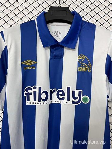Player Version 26/27 Sheffield Wednesday Blue & White Stripes Home Jersey