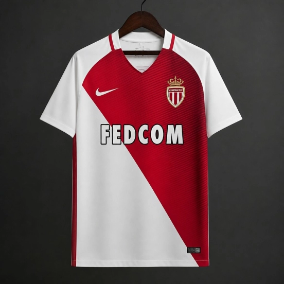 Retro 16/17 AS Monaco Home Jersey