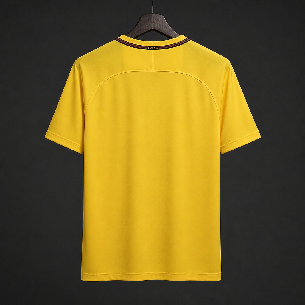 Retro 17/18 PSG Away Yellow Jersey