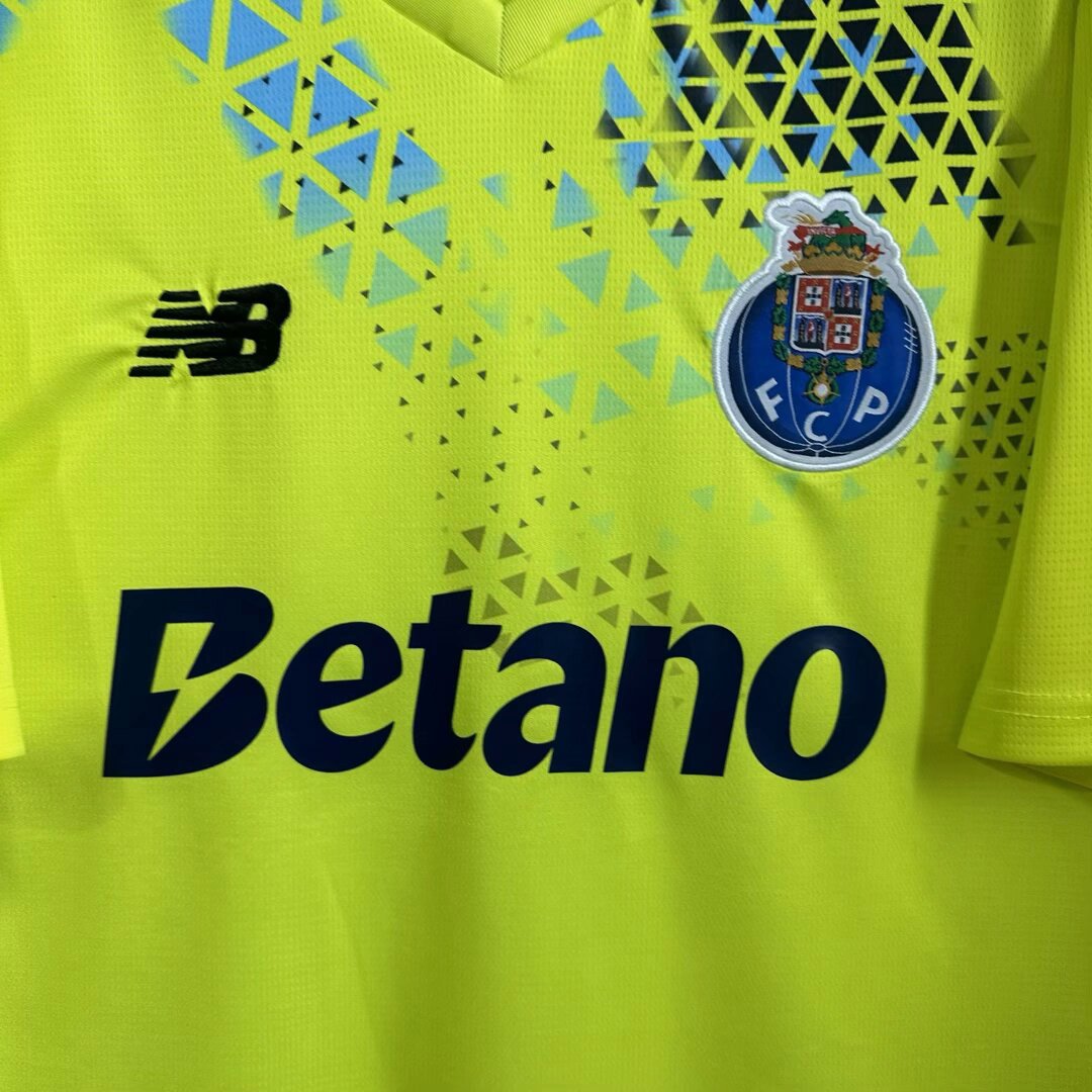 26/27 Porto Home Yellow Goalkeeper Jersey