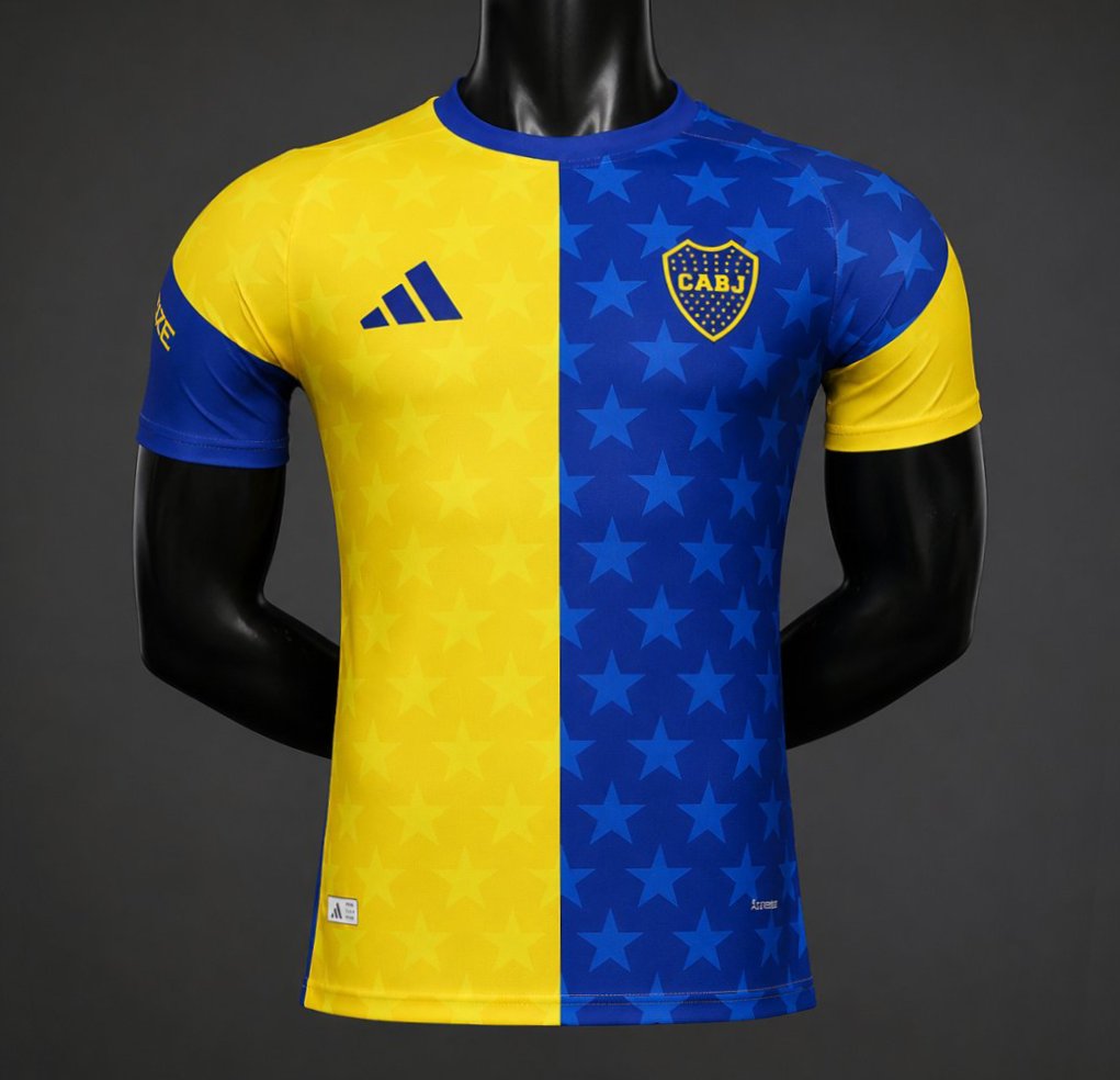 Player Version 26/27 Boca Juniors Special Edition Blue Yellow Jersey