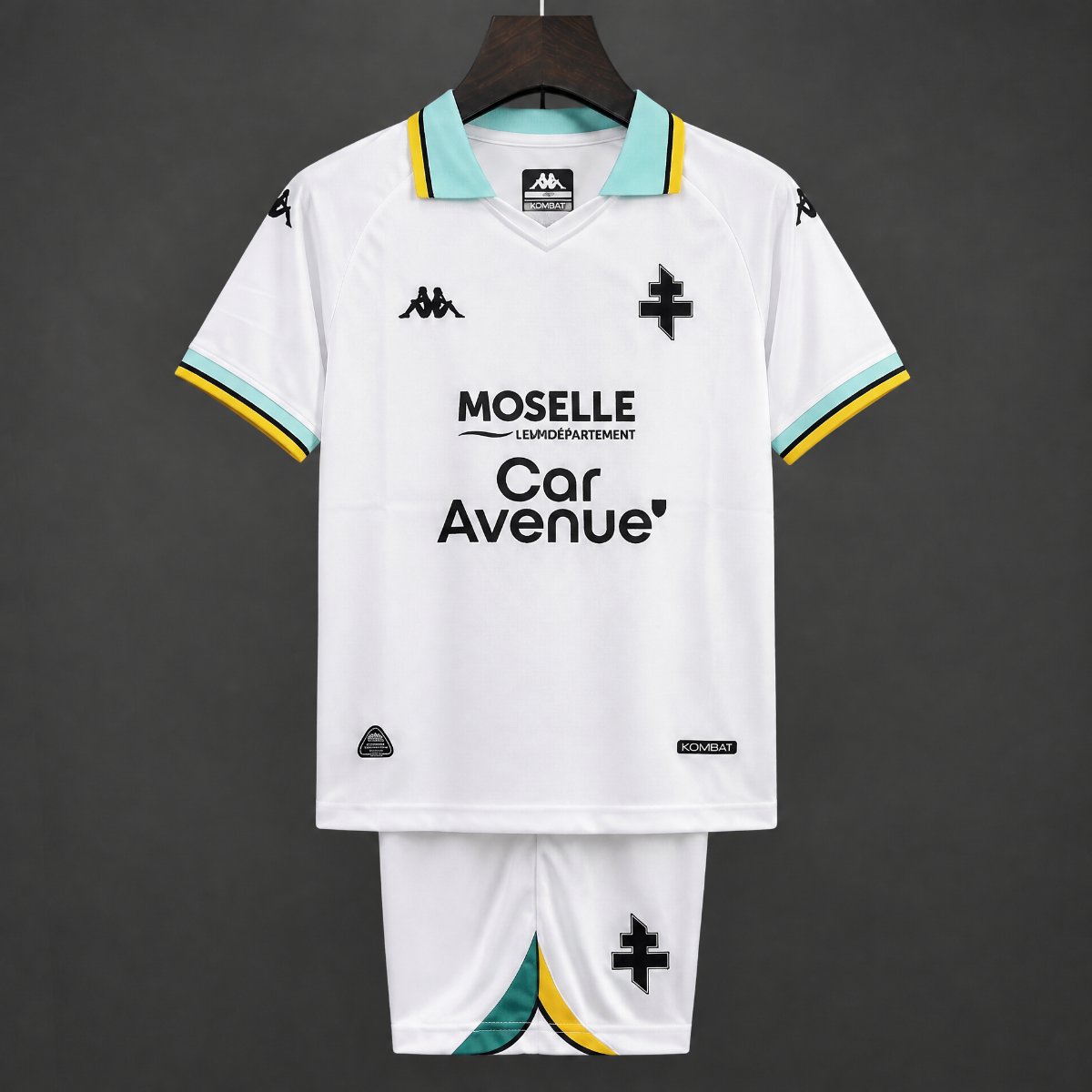 26/27 Kids Metz Away White Jersey